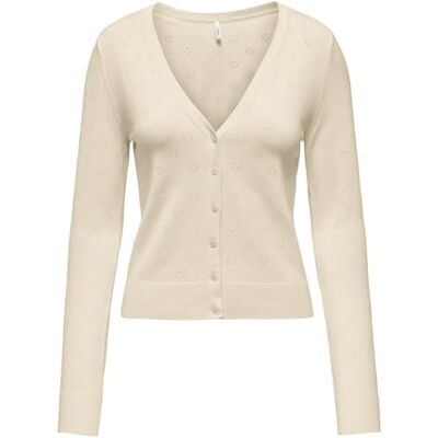 ONLY Onlmeddi Ls Heart V-Neck Cardigan Cc KNT ONLY Onlmeddi Ls Heart V-Neck Cardigan Cc KNT
