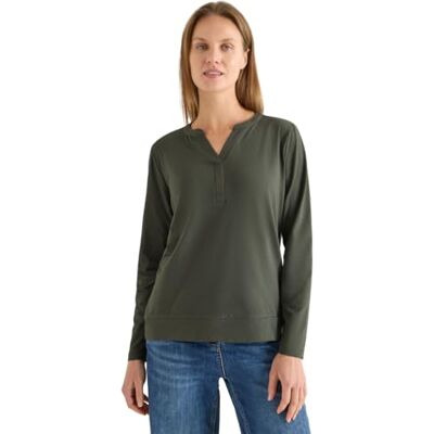 Cecil Shirt im Tunika-Look Khaki S Cecil Shirt im Tunika-Look Khaki S