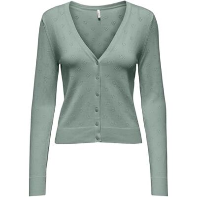 ONLY Onlmeddi Ls Heart V-Neck Cardigan Cc KNT ONLY Onlmeddi Ls Heart V-Neck Cardigan Cc KNT