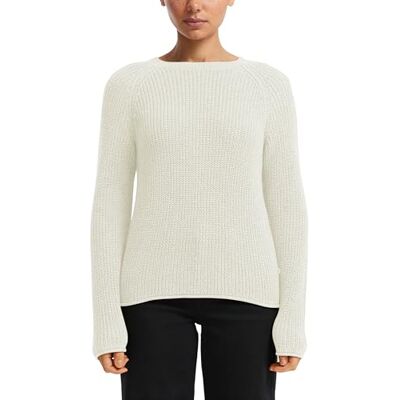 QS Melierter Strickpullover mit Raglanärmeln QS Melierter Strickpullover mit Raglanärmeln