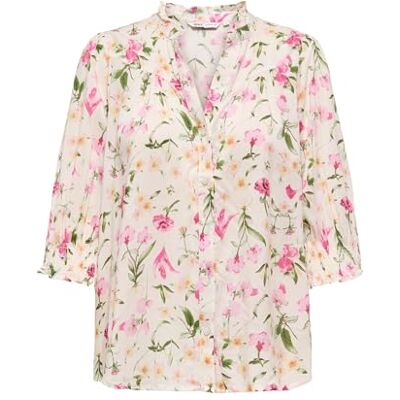 ONLY Damen Onlraya WVN Noos Feminines Shirt Mit Regular Fit Und 3/4 Ärmeln, Cloud Dancer, XS ONLY Damen Onlraya WVN Noos Feminines Shirt Mit Regular Fit Und 3/4 Ärmeln, Cloud Dancer, XS