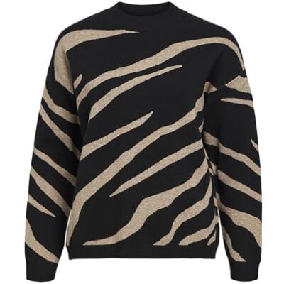 Object OBJRAY LO L/S Knit Pullover AOP NOOS Object OBJRAY LO L/S Knit Pullover AOP NOOS