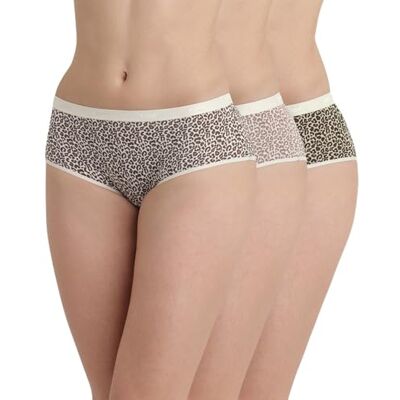 DIM Boxer Damen Les Pockets Baumwolle Farben & Muster x3 DIM Boxer Damen Les Pockets Baumwolle Farben & Muster x3