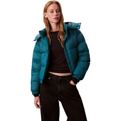 Calvin Jeans Damen ESSENTIAL MIDWEIGHT PUFFER JACKE LV047D501G Jacken, Grün (Maya Blue), XXS, Grün (Maya Blue), XXS Calvin Jeans Damen ESSENTIAL MIDWEIGHT PUFFER JACKE LV047D501G Jacken, Grün (Maya Blue), XXS, Grün (Maya Blue), XXS