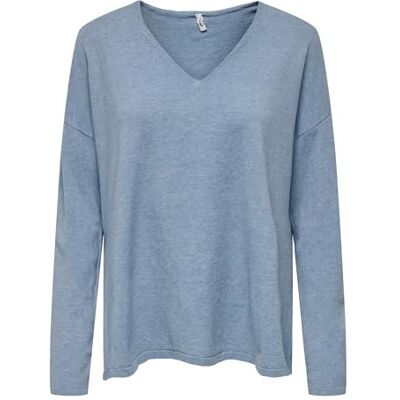 ONLY Onlamalio Life Ls V-Neck KNT Nca ONLY Onlamalio Life Ls V-Neck KNT Nca