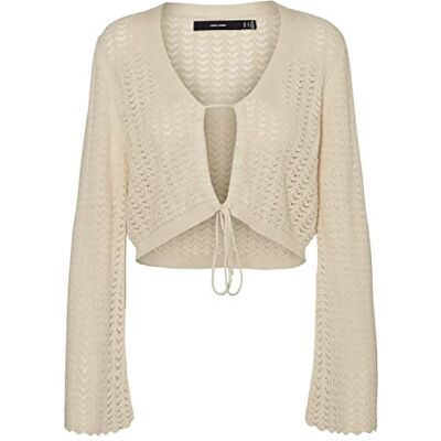 VERO MODA VMURSULA LS Cropped Gather Pullover VERO MODA VMURSULA LS Cropped Gather Pullover