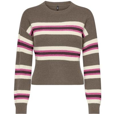 ONLY Onlibi Ls Stripe O-Neck Cc KNT ONLY Onlibi Ls Stripe O-Neck Cc KNT