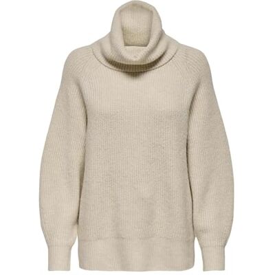 ONLY Onlwhitney Ls Loose Rollneck KNT ONLY Onlwhitney Ls Loose Rollneck KNT
