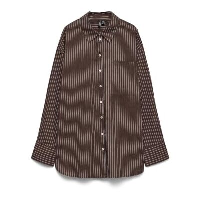 VERO MODA Vmfanni Ls Shirt WVN Exp Sb2 Ga VERO MODA Vmfanni Ls Shirt WVN Exp Sb2 Ga