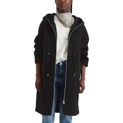 Marc O' Polo Denim Damen Parka mit Kapuze knielang, Schwarz (Black), M Marc O' Polo Denim Damen Parka mit Kapuze knielang, Schwarz (Black), M