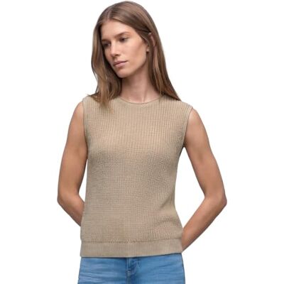 Street One Pullunder in Unifarbe Cotton beige 40 Street One Pullunder in Unifarbe Cotton beige 40