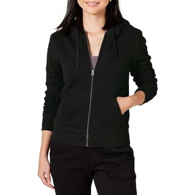 Amazon Women's Sherpa Lined Full-Zip Hoodie Sweater, -black, X-Large Amazon Women's Sherpa Lined Full-Zip Hoodie Sweater, -black, X-Large