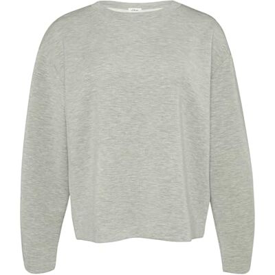 S. Oliver Scuba-Sweatshirt aus Modalmix mit Faltendetail S. Oliver Scuba-Sweatshirt aus Modalmix mit Faltendetail