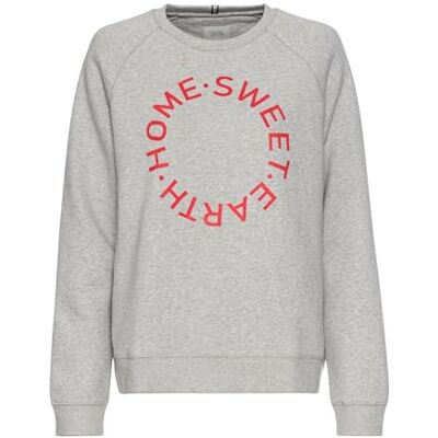 camel active Damen Sweatshirt mit Print Grau, Womenswear-M camel active Damen Sweatshirt mit Print Grau, Womenswear-M