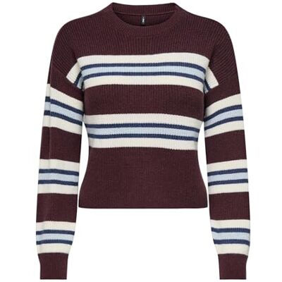 ONLY Onlibi Ls Stripe O-Neck Cc KNT ONLY Onlibi Ls Stripe O-Neck Cc KNT