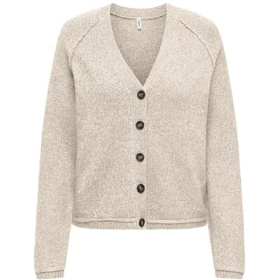 ONLY Damen Onlhazel Ls Cardigan Bf KNT, Whitecap Gray, XS ONLY Damen Onlhazel Ls Cardigan Bf KNT, Whitecap Gray, XS