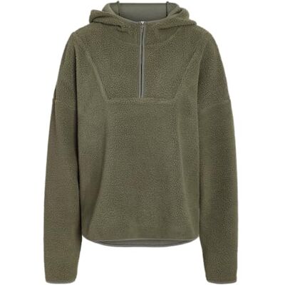 NOISY MAY Damen Nmcozy L/S Halfway Zip Sweater JRS Noos Kapuzenpullover, Kalamata, XS EU NOISY MAY Damen Nmcozy L/S Halfway Zip Sweater JRS Noos Kapuzenpullover, Kalamata, XS EU