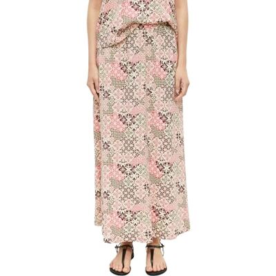 S. Oliver Damen Rock – Relaxed Fit, Jersey, Allover-Muster, Midi S. Oliver Damen Rock – Relaxed Fit, Jersey, Allover-Muster, Midi