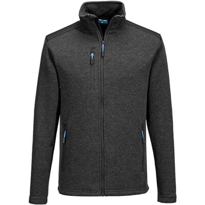 Portwest KX3 Venture Fleecejacke, Größe: M, Farbe: Grau Marl, T830GMRM Portwest KX3 Venture Fleecejacke, Größe: M, Farbe: Grau Marl, T830GMRM