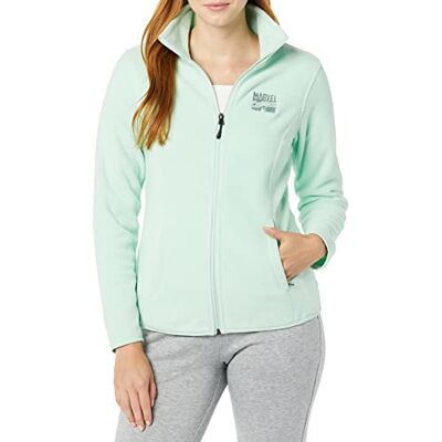 Amazon Disney Marvel Star Wars Princess Damen Strickfleece-Jacke mit durchgehendem Reißverschluss und Stehkragen, Marvel Comic Logo, XXL Amazon Disney Marvel Star Wars Princess Damen Strickfleece-Jacke mit durchgehendem Reißverschluss und Stehkragen, Marvel Comic Logo, XXL