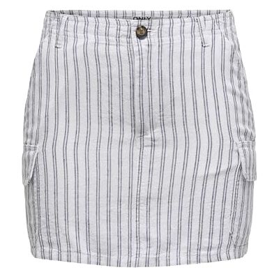 ONLY Minirock Damen, Bright White, L ONLY Minirock Damen, Bright White, L