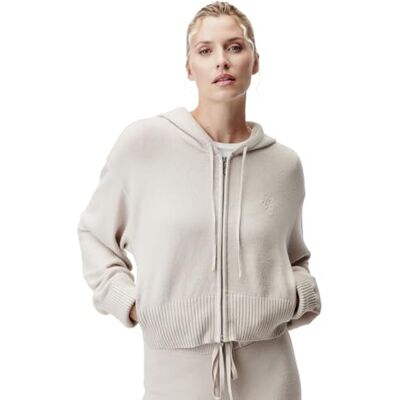 LeGer by Lena Gercke LeGer Cornelia Cardigan Strickjacke Damen mit Kapuze Oversized-Passform Jacke mit Logo-Stickerei Mode für Damen by Lena Gercke Gr. 34-56 LeGer by Lena Gercke LeGer Cornelia Cardigan Strickjacke Damen mit Kapuze Oversized-Passform Jacke mit Logo-Stickerei Mode für Damen by Lena Gercke Gr. 34-56