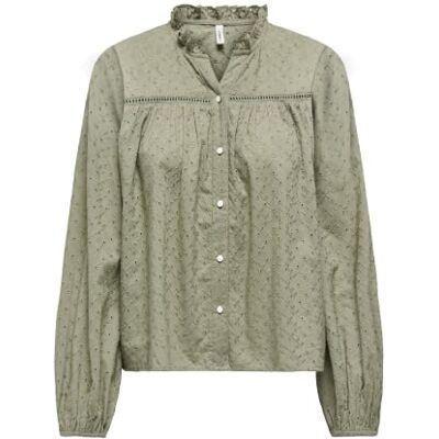 ONLY Onlnoelys L/S Embroided Shirt WVN Cs ONLY Onlnoelys L/S Embroided Shirt WVN Cs