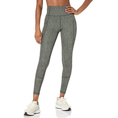 Amazon Damen Active Sculpt Workout Leggings in voller Länge mit hohem Bund und Taschen (in Übergröße erhältlich), Mehrfarbig Punkte, 5XL Große Größen Amazon Damen Active Sculpt Workout Leggings in voller Länge mit hohem Bund und Taschen (in Übergröße erhältlich), Mehrfarbig Punkte, 5XL Große Größen