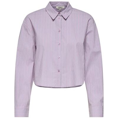 ONLY Onlsika Ls Short Shirt WVN ONLY Onlsika Ls Short Shirt WVN