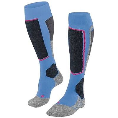 FALKE Damen SK2 Vegan Skisocken schnelltrocknendes atmungsaktives Lyocell Funktionsmaterial mittelstarke Polsterung antiblasen warm Skistrümpfe lang zum Skifahren 1 Paar FALKE Damen SK2 Vegan Skisocken schnelltrocknendes atmungsaktives Lyocell Funktionsmaterial mittelstarke Polsterung antiblasen warm Skistrümpfe lang zum Skifahren 1 Paar