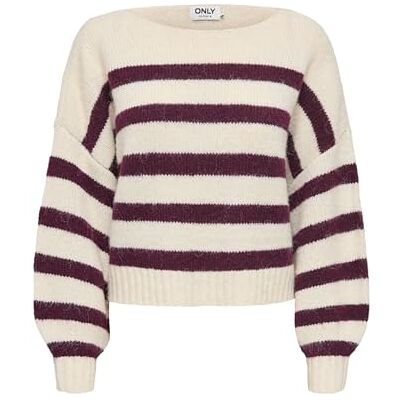 ONLY Onlaya Life L/S Boatneck Cc KNT ONLY Onlaya Life L/S Boatneck Cc KNT