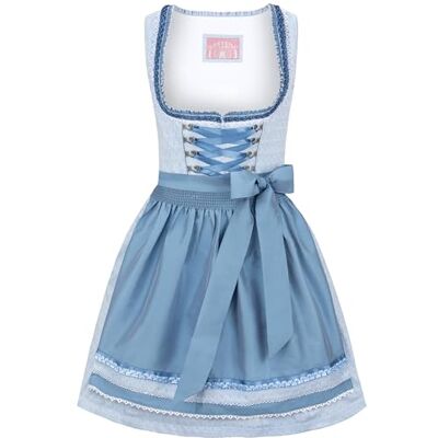 Wiesnwuid Damen Dirndl Lilly Kleid Für Besondere Anlässe, Hellblau, 38 EU Wiesnwuid Damen Dirndl Lilly Kleid Für Besondere Anlässe, Hellblau, 38 EU