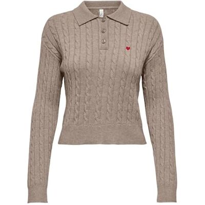 ONLY Onlkatia Ls Cable Polo Cc KNT ONLY Onlkatia Ls Cable Polo Cc KNT