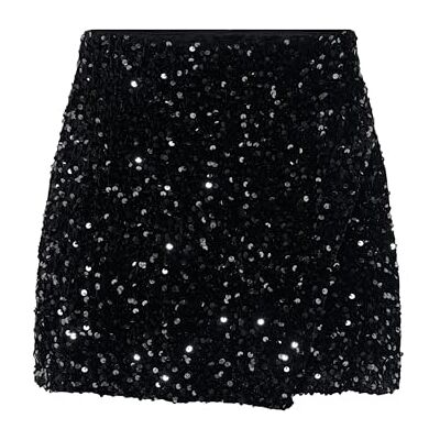 ONLY Onlanika Hw Sequins Skort WVN ONLY Onlanika Hw Sequins Skort WVN