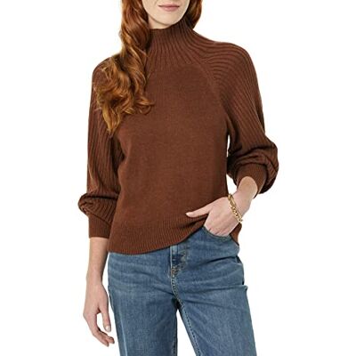 Amazon Damen Ultraweicher, Oversize-Crop-Kokonpullover (in Übergröße erhältlich), Schokoladenbraun Meliert, 4XL Große Größen Amazon Damen Ultraweicher, Oversize-Crop-Kokonpullover (in Übergröße erhältlich), Schokoladenbraun Meliert, 4XL Große Größen