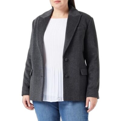 United Damen Giacca 2STBDW017 Anzugjacke, Grigio Scuro 901, 46 United Damen Giacca 2STBDW017 Anzugjacke, Grigio Scuro 901, 46
