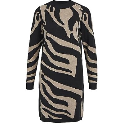 Object OBJRAY L/S Knit Dress AOP NOOS Object OBJRAY L/S Knit Dress AOP NOOS