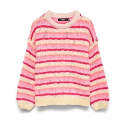 VERO MODA Vmmaybe Stripe Ls O-Neck Pullover Noos VERO MODA Vmmaybe Stripe Ls O-Neck Pullover Noos
