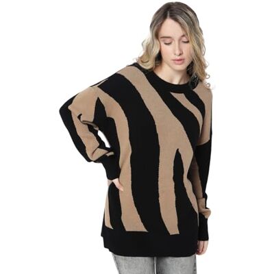 VERO MODA Vmnancy Ls O-Neck Long Pullover Boo VERO MODA Vmnancy Ls O-Neck Long Pullover Boo