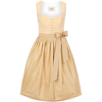 Heimatgwand Damen Dirndl Daniela Kleid Für Besondere Anlässe, Gelb, 36 EU Heimatgwand Damen Dirndl Daniela Kleid Für Besondere Anlässe, Gelb, 36 EU