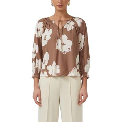 S. Oliver Damen Shirt 2176016 Brown 34 S. Oliver Damen Shirt 2176016 Brown 34