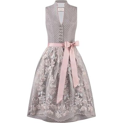 Stockerpoint Damen Dirndl Madlenka I Größe 32-48 I Bequemes Trachtenkleid mit Schürze & liebevollen Details I Bequem & pflegeleicht I Perfekt für Trachten & Festlichkeiten Stockerpoint Damen Dirndl Madlenka I Größe 32-48 I Bequemes Trachtenkleid mit Schürze & liebevollen Details I Bequem & pflegeleicht I Perfekt für Trachten & Festlichkeiten