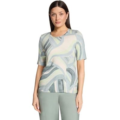 Betty Barclay Damen Printshirt mit Rundhalsausschnitt 44, Mint/Green Betty Barclay Damen Printshirt mit Rundhalsausschnitt 44, Mint/Green