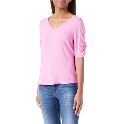 ICHI Damen IHMAIN SS2 Bluse, 172625/Super Pink, 36 ICHI Damen IHMAIN SS2 Bluse, 172625/Super Pink, 36