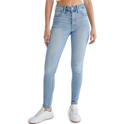 AEROPOSTALE Damen Aero Jegging mit hoher Taille, Mittlerer Waschung, 36 Kurz AEROPOSTALE Damen Aero Jegging mit hoher Taille, Mittlerer Waschung, 36 Kurz
