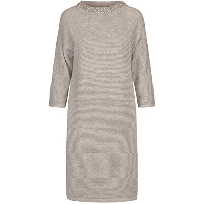 ApartFashion Damen Dress Kleid, Grau, L EU ApartFashion Damen Dress Kleid, Grau, L EU