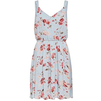 ONLY ONLKARMEN S/L Short Dress AOP WVN NOOS ONLY ONLKARMEN S/L Short Dress AOP WVN NOOS
