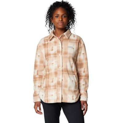 Columbia Damen Benton Springs Hemdjacke Ii, Camel Brown Omblur, X-Klein Columbia Damen Benton Springs Hemdjacke Ii, Camel Brown Omblur, X-Klein