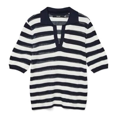 VERO MODA Vmnewlexsun Mix 2/4 Poloneck Pullover Ga VERO MODA Vmnewlexsun Mix 2/4 Poloneck Pullover Ga