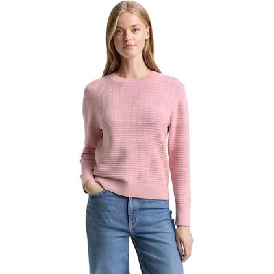 TOM TAILOR Denim Strickpullover mit Rundhalsausschnitt TOM TAILOR Denim Strickpullover mit Rundhalsausschnitt